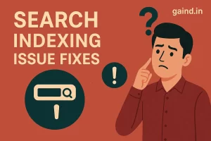Search Indexing Issue Fixes Service