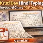 Kruti Dev Hindi Typing Keyboard Chart PDF Download